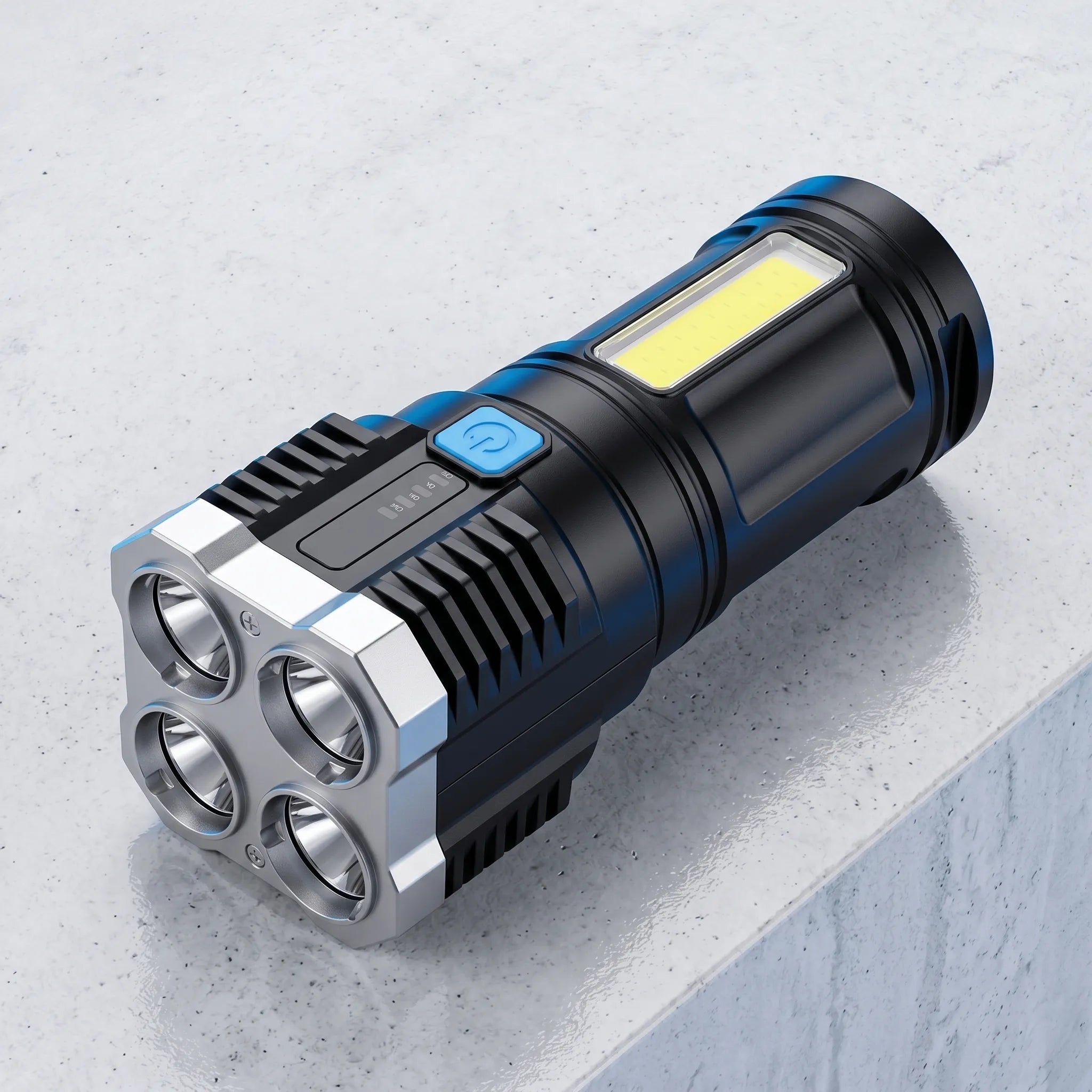 Lanternă LED Profesională Reîncărcabilă USB LUMIX PRO