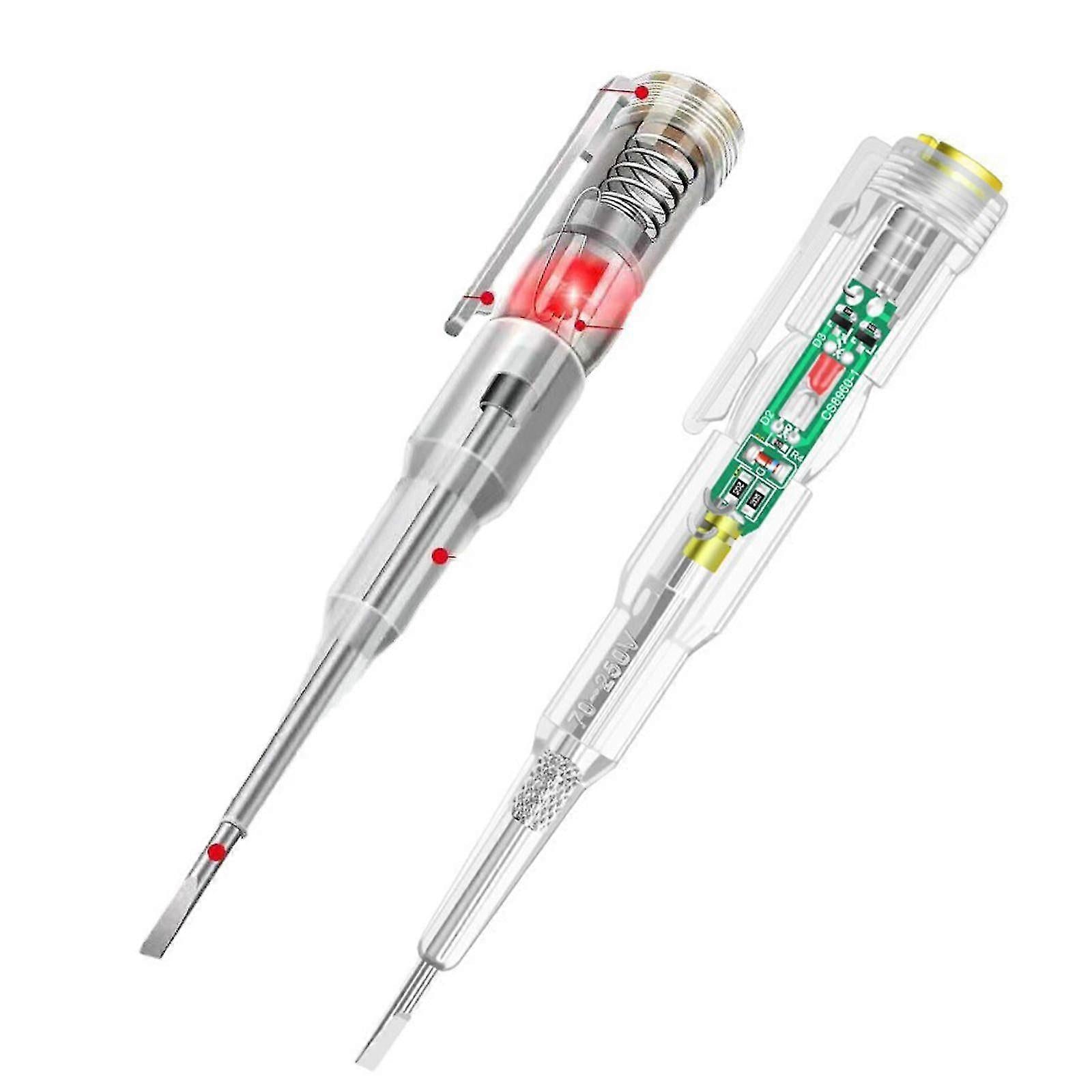 SET 2 x Tester Tensiune AC cu Afișaj LED