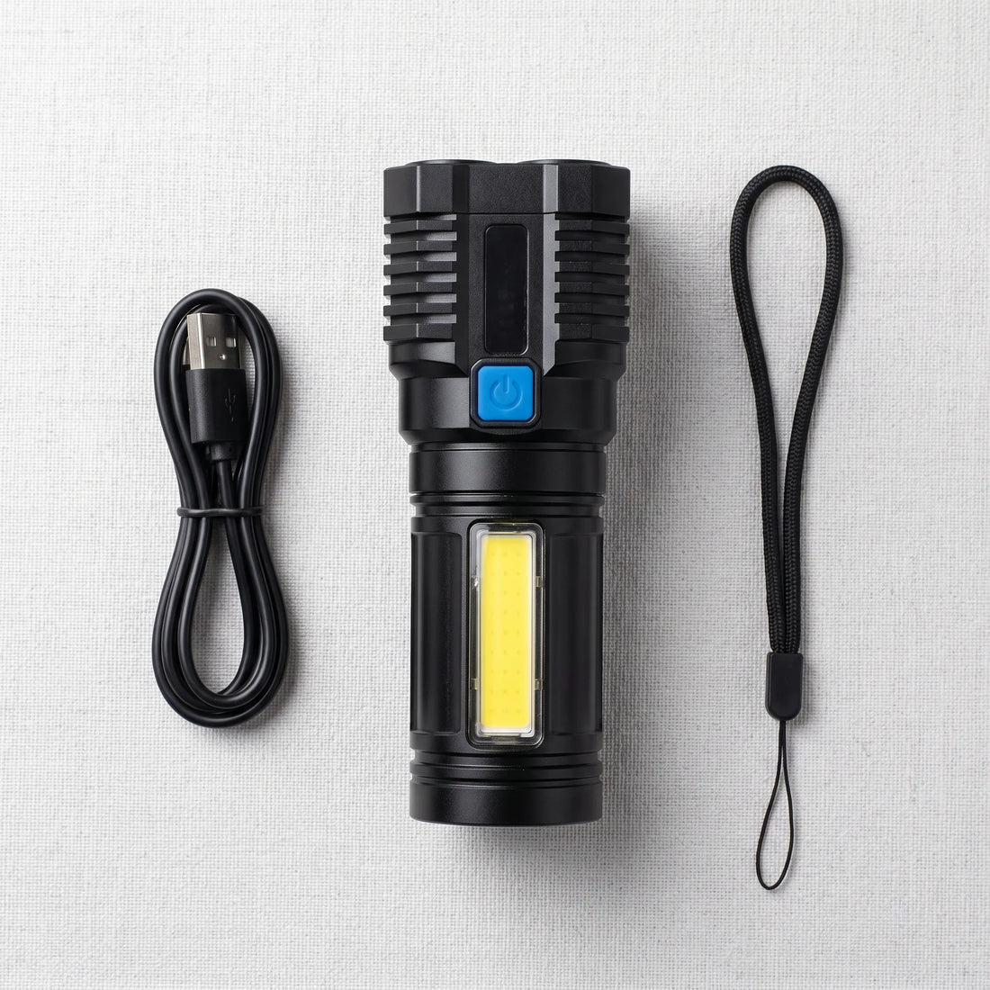 Lanternă LED Profesională Reîncărcabilă USB LUMIX PRO