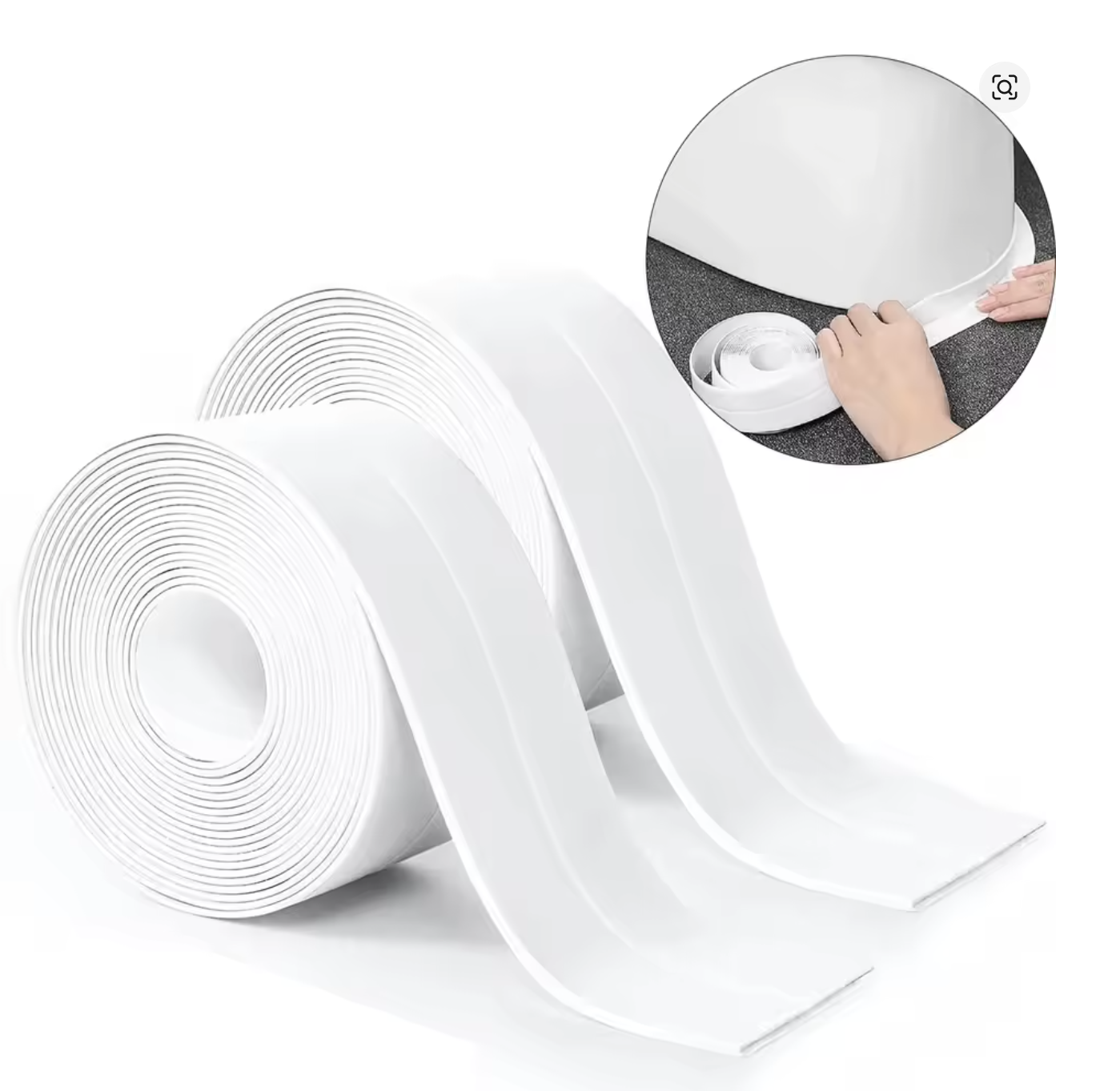 1+1 CADOU - Bandă de etanșare autoadezivă PVC – impermeabilă, rezistentă la ulei, 3.2M lungime