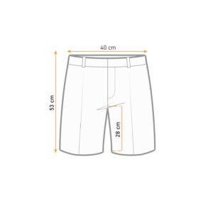 Pantaloni scurti de lucru slim fit