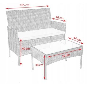 Set mobilier gradina/terasa