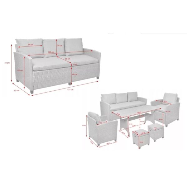 Set mobilier gradina/terasa