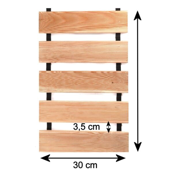 Poteca de gradina din lemn 30x100 cm